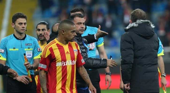 Kayserispor cephesinden hakeme tepki 