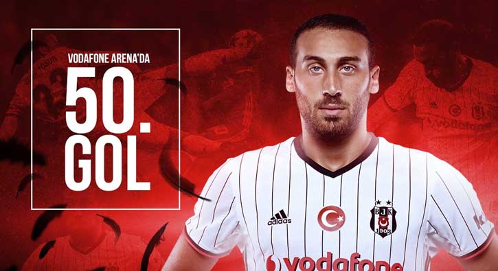Cenk Tosun'a 50.gol ödülü