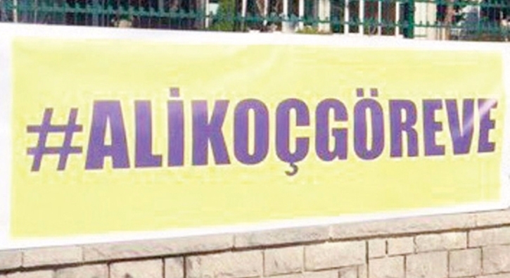 Fenerbahçe taraftarlarından Ali Koç'a çağrı