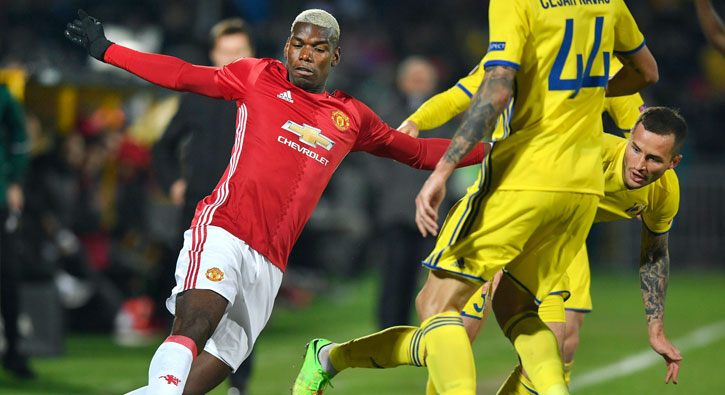 Manchester United Rusya'da avantajı kaptı: 1-1