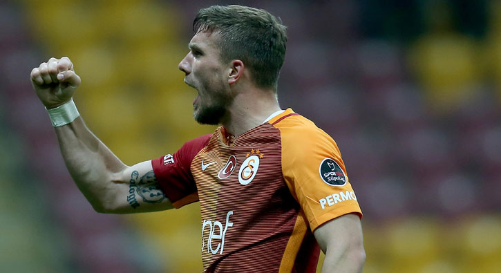 Podolski: Transferim resmi olarak bitti