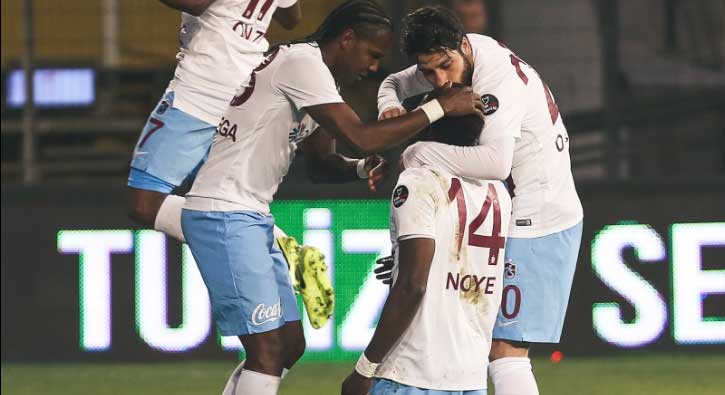 N'Doye coştu, Trabzonspor 3 golle kazandı