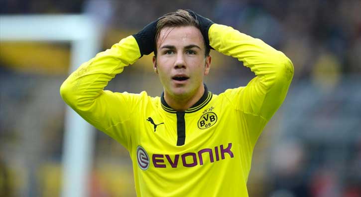 Mario Götze'den kötü haber