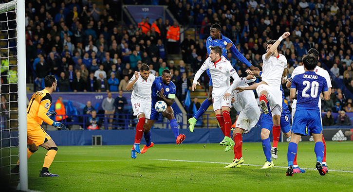 Leicester City çeyrek finalde...