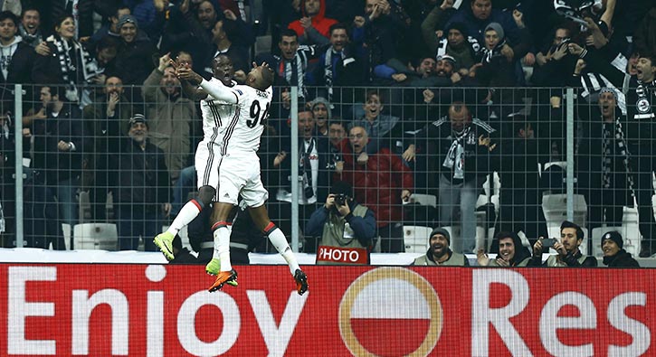Beşiktaş'tan Olympiakos'a tarihi gönderme