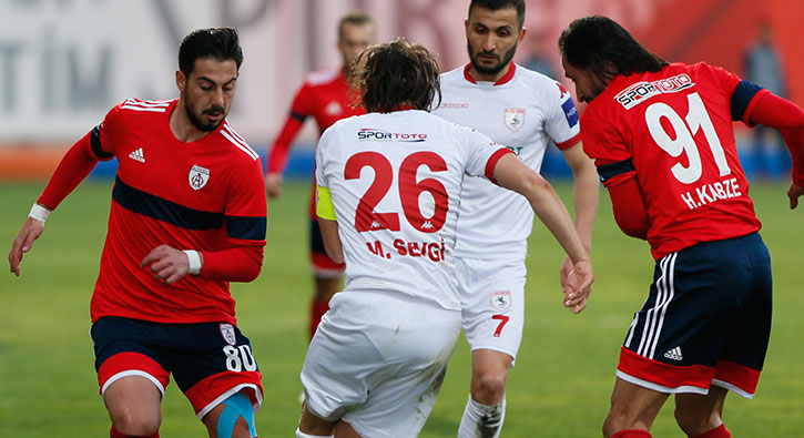 Samsunspor'dan deplasmanda kritik 3 puan