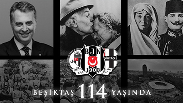 Beşiktaş Kulübü 114 yaşında