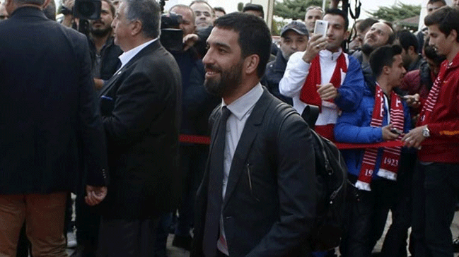 A Milli Takım kafilesi Antalya'da