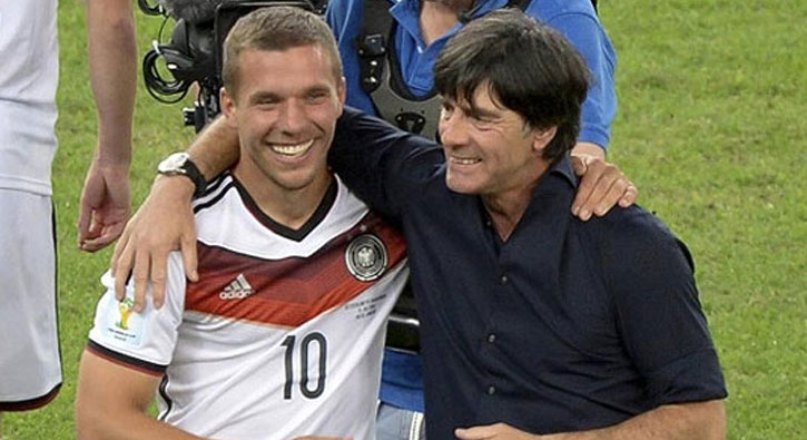 Löw: Podolski ile çok engelleri aştık