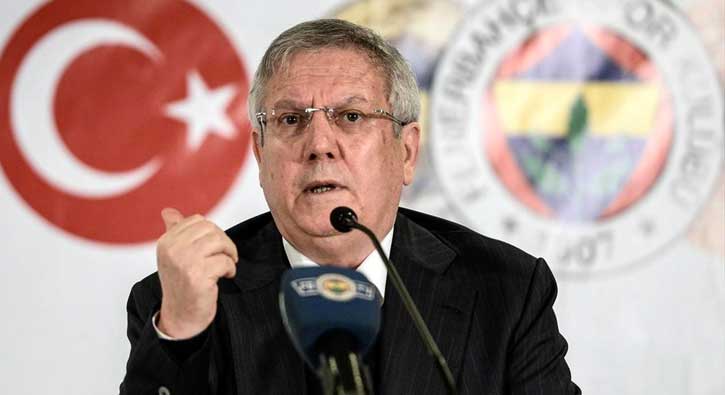 Basketbol derbisinde Aziz Yıldırım'a şok protesto