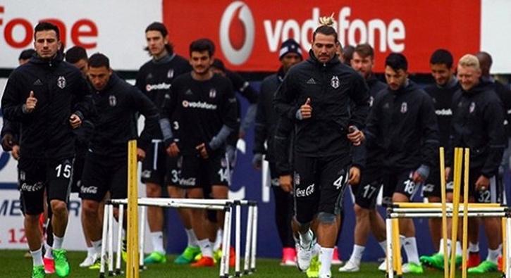 Beşiktaş, Trabzonspor maçı hazırlıklarına başladı