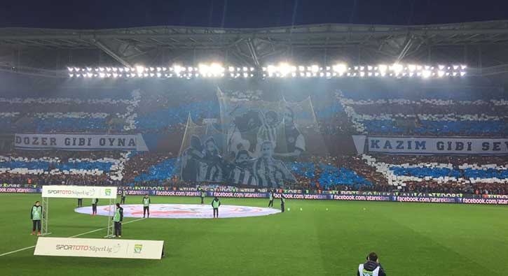 Trabzon'da koreografi şov