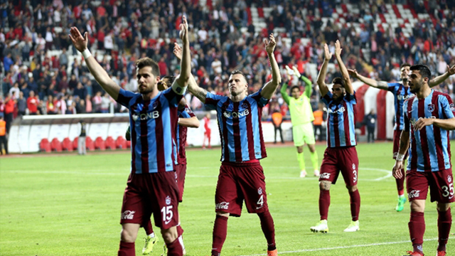 Trabzonspor deplasmanda 2'nci yarının en iyisi