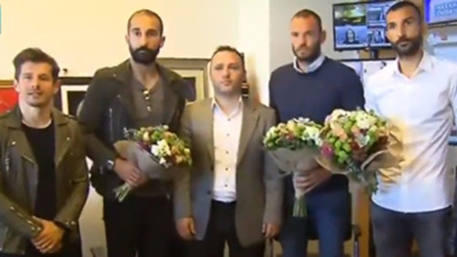 Başakşehirli futbolculardan özür ziyareti