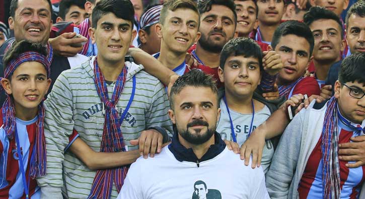 Trabzonspor şehidimizin hayalini gerçekleştirdi
