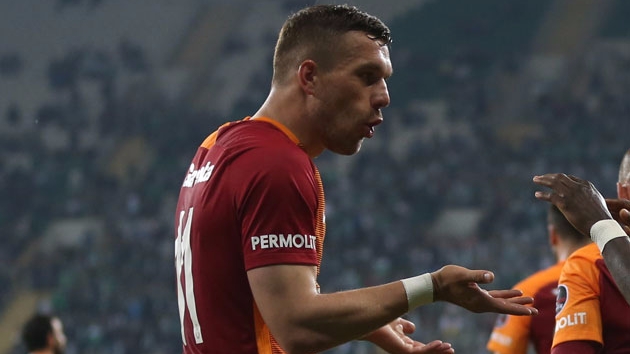 Podolski: Baştan sona iyi bir Galatasaray vardı