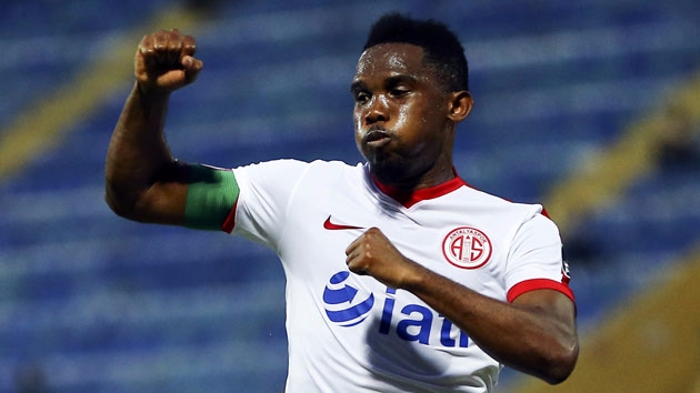 Eto'o'nun Antalyaspor tarihine geçmesine 4 gol kaldı