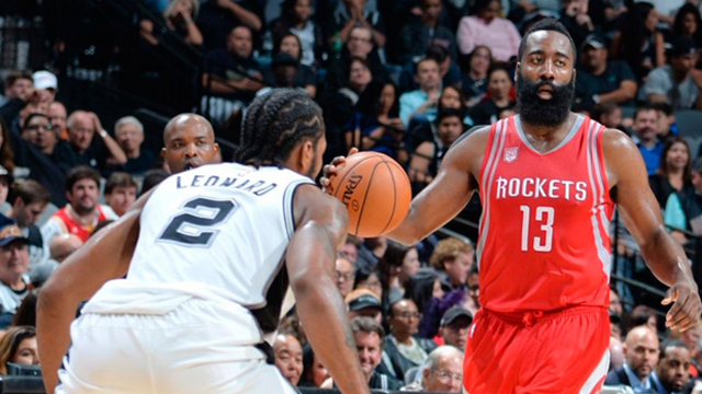 Houston Rockets, Spurs'ü üçlük yağmuruna tuttu