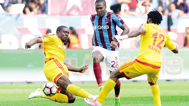Trabzon'da gülen Kayserispor!