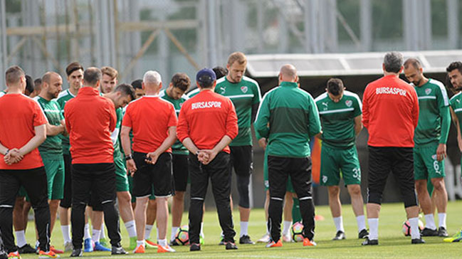Bursaspor'da Beşiktaş mesaisi başladı