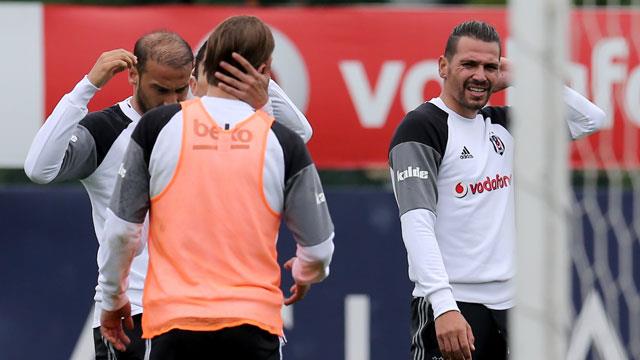Beşiktaş idmanında gerginlik!