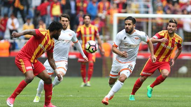 Kayseri ve Adana puanları paylaştı