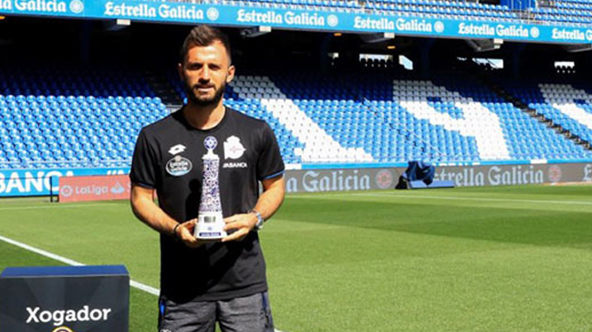 Emre Çolak Deportivo'da yılın futbolcusu