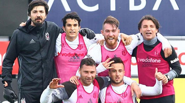 Beşiktaş hazırlıklarını sürdürdü
