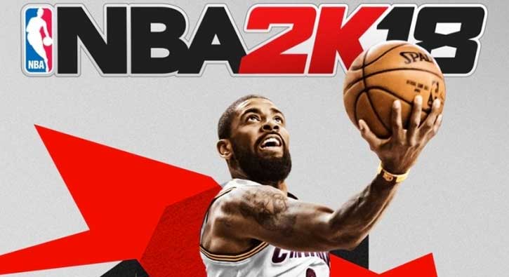 Kyrie Irving NBA 2K18'de kapak yıldızı oldu