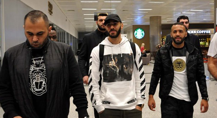 Real Madridli Karim Benzema İstanbul'da!