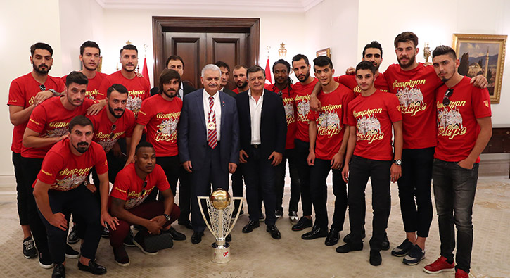 Göztepe’den Başbakan Yıldırım’a ziyaret 