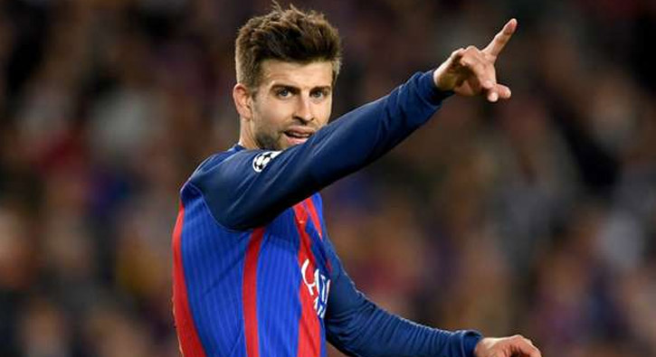 Pique'den Real Madrid'e gönderme 