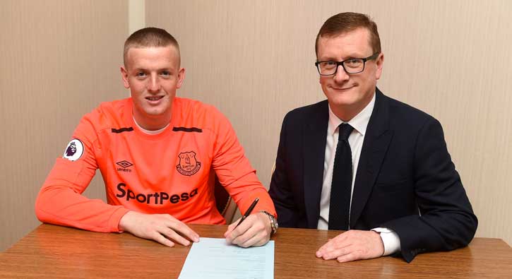 Tarihin en pahalı 3. kalecisi Everton'da!