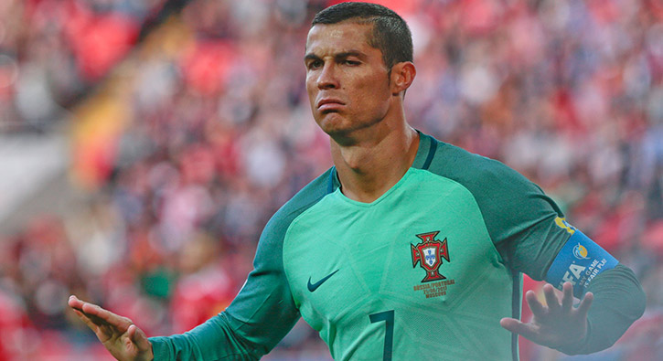 Portekiz ev sahibini Ronaldo ile yıktı 