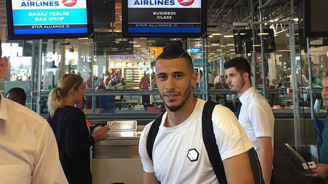 Younes Belhanda İstanbul'a geldi