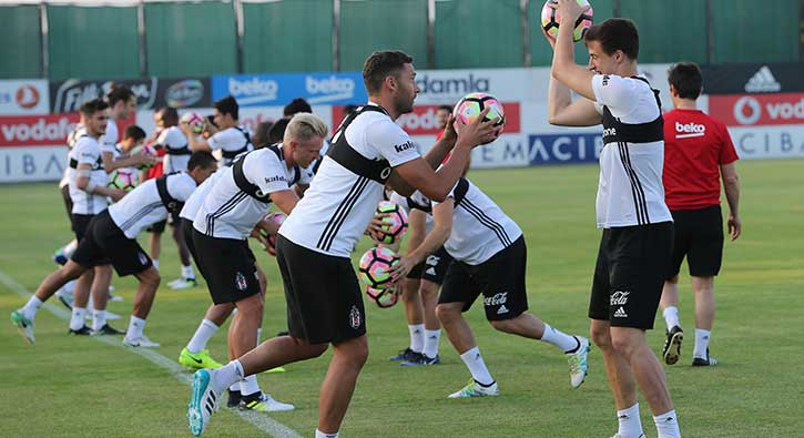 Beşiktaş'ta hazırlıklar tam gaz 
