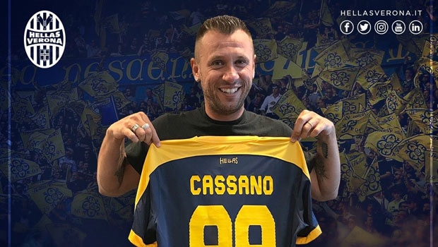 Cassano Hellas Vero'nun yolunu tuttu