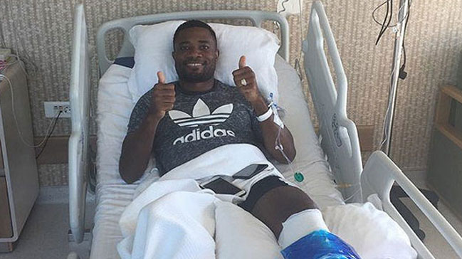 Aurelien Chedjou ameliyat edildi