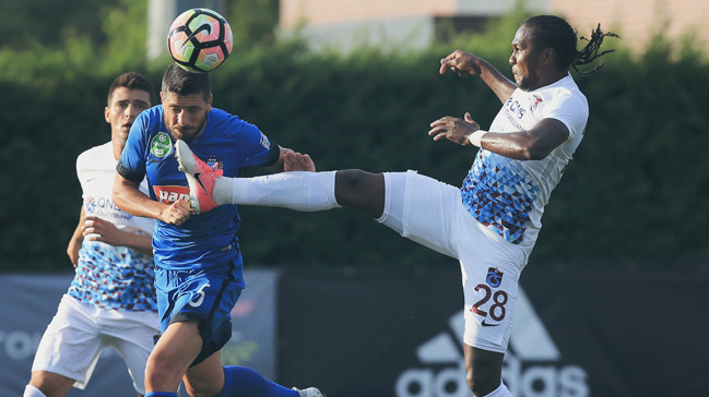 Trabzonspor'dan tatsız prova
