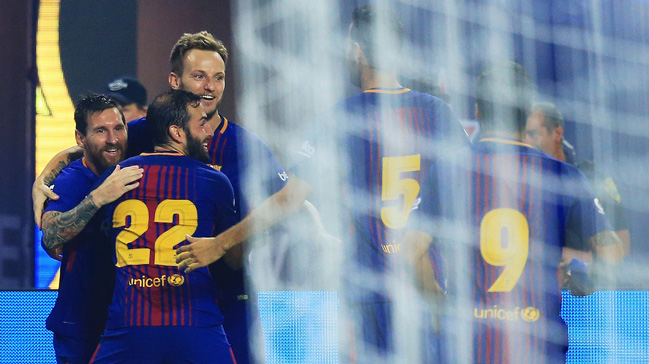 İlk El Clasico'da zafer Barcelona'nın