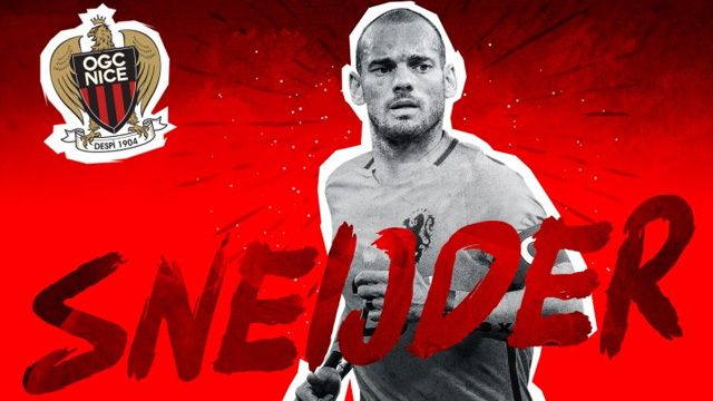 Nice, Wesley Sneijder transferini resmen açıkladı