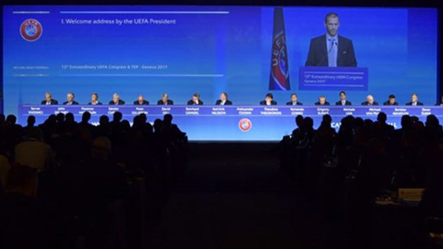 13. Olağanüstü UEFA Kongresi yapıldı