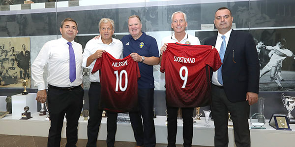 Karl-Erik Nilsson'dan TFF'ye ziyaret