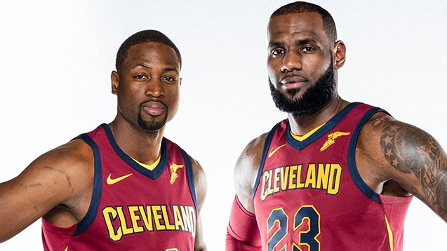 Dwyane Wade, LeBron ile Cavaliers'ta buluştu