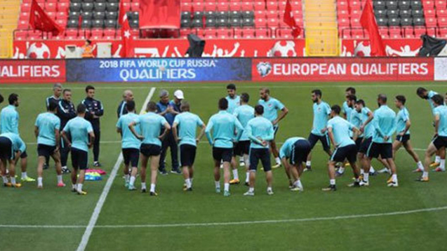 A Milli Futbol Takımı, Antalya'da toplandı