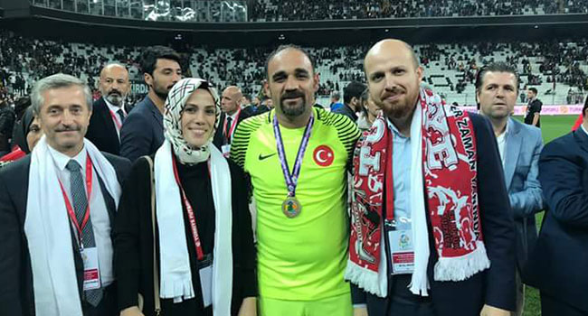 Bilal Erdoğan Ampute Milli Takımı'nı kutladı