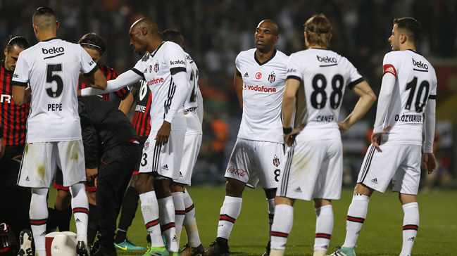 Beşiktaşlı futbolcular mağlubiyetin faturasını kendilerine kesti