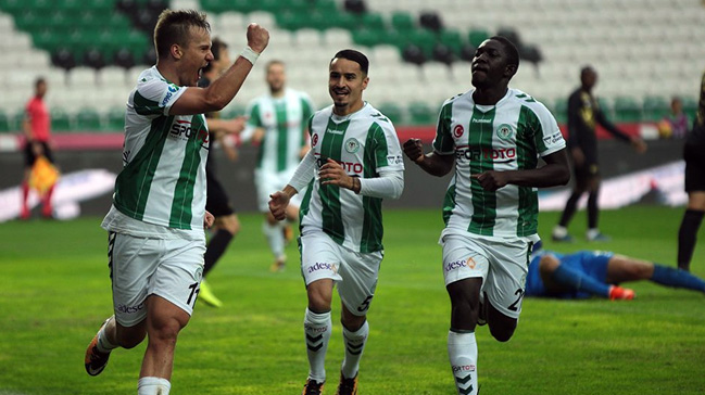 Atiker Konyaspor, Osmanlıspor'u 1-0 mağlup etti