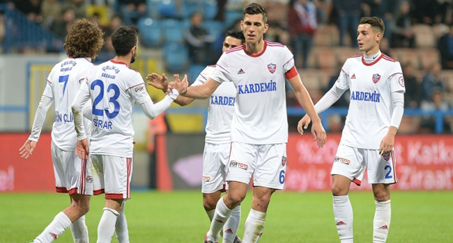 Kardemir Karabükspor kupada moral buldu