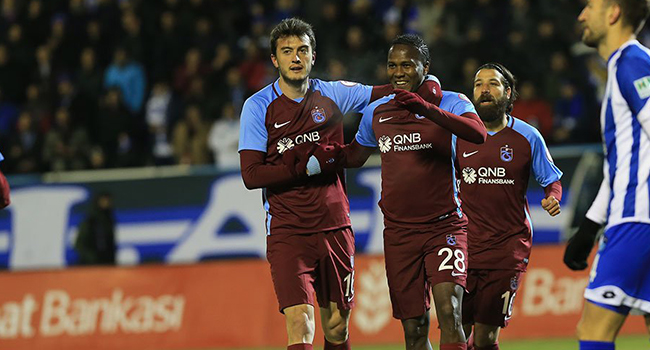 Erzurum'da Rodallega fırtınası! Trabzonspor, Büyükşehir Belediye Erzurumspor'u 4-0 mağlup etti